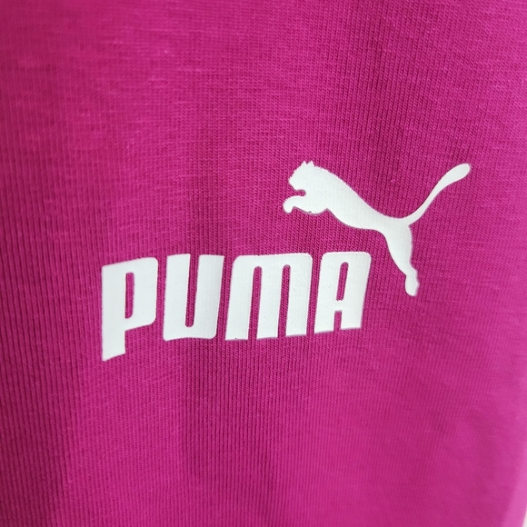 Puma Hot Magenta Stretchy Wide Bootcut Yoga Pants - Picture 3 of 7